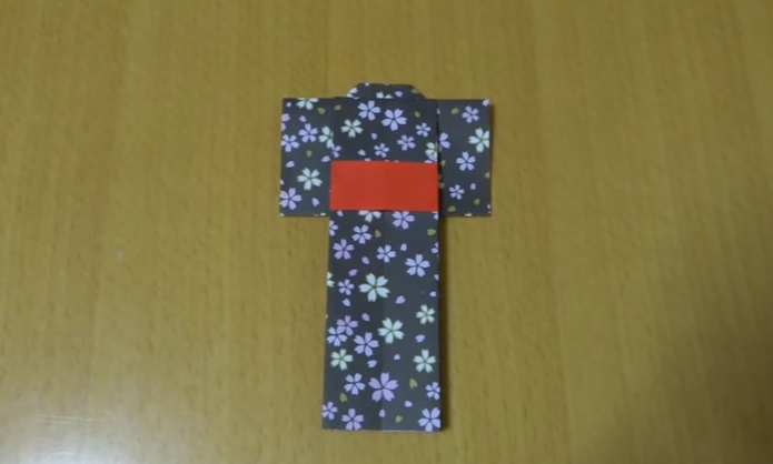 Origami 折り紙でつくる 着物 浴衣 の折り方 Origami Kimono Dress Kidstube キッズチューブ 子ども の学びと遊びに役立つ知育動画配信サービス