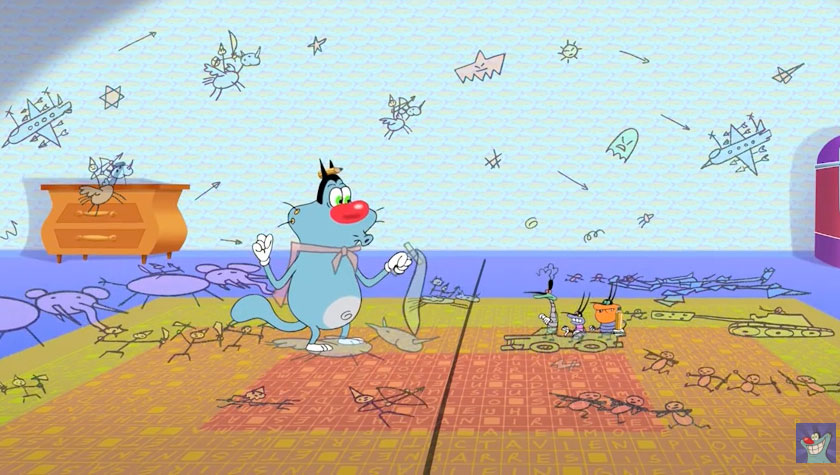 オギー コックローチ Oggy And The Cockroaches The Magic Pen S04e14 Full Episode In Hd Kidstube キッズチューブ 子どもの学びと遊びに役立つ知育動画配信サービス