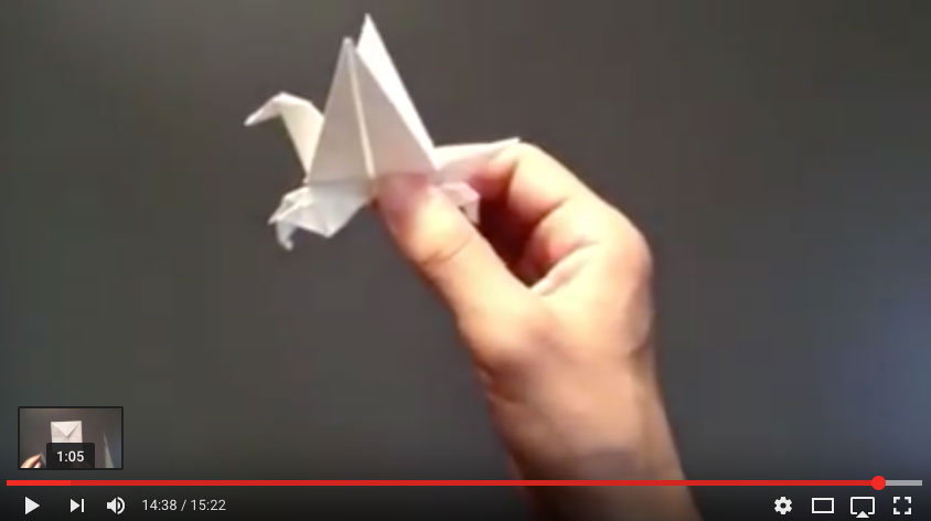 つくってあそぼー ペガサス 折り紙 折り方 作り方 立体 Origami How To Make An Pegasus Kidstube キッズチューブ 子どもの学びと遊びに役立つ知育動画配信サービス