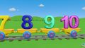 【子ども向け英語アニメ】色を楽しみながら1から10までの数字を覚えよう／TuTiTu Preschool | The Numbers Train Song